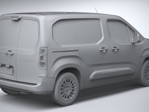 Toyota Proace City Van 2020 3D-Modell