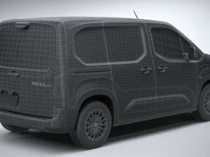Toyota Proace City Van 2020 3D-Modell