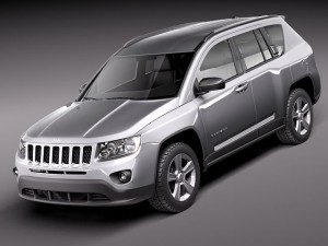 Jeep Compass 2011 3D Модель