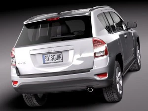 Джип Компас 2011 г. 3D Модель