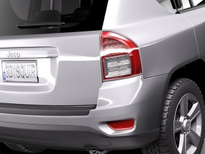 Jeep Compass 2011 Model 3D