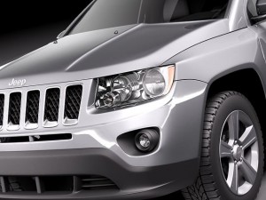 Jeep Compass 2011 Model 3D