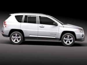 Jeep Compass 2011 Model 3D