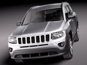 Jeep Compass 2011 Model 3D