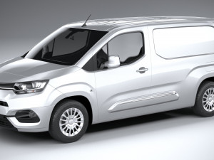 Toyota Proace City Van Long 2020 3D Модель
