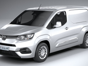 Toyota Proace City Van Long 2020 Modello 3D