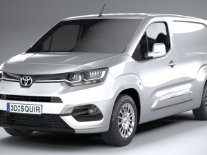 Toyota Proace City Van Long 2020 Modello 3D