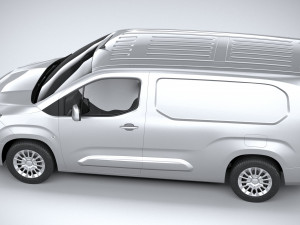 Toyota Proace City Van Long 2020 Modello 3D