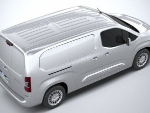Toyota Proace City Van Long 2020 Modello 3D
