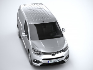 Toyota Proace City Van Long 2020 Modello 3D