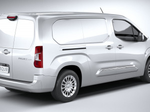 Toyota Proace City Van Long 2020 Modello 3D