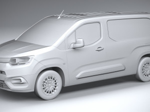 Toyota Proace City Van Long 2020 Modello 3D