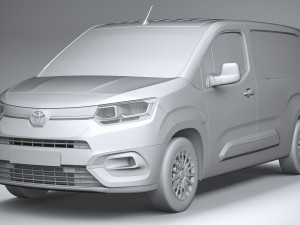 Toyota Proace City Van Long 2020 Modello 3D