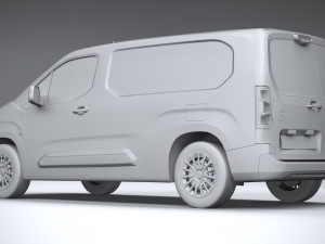 Toyota Proace City Van Long 2020 Modello 3D
