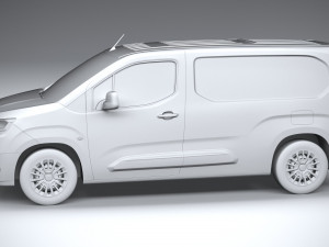 Toyota Proace City Van Long 2020 Modello 3D
