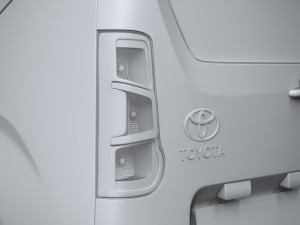 Toyota Proace City Van Long 2020 Modello 3D