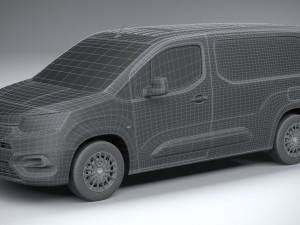 Toyota Proace City Van Long 2020 Modello 3D