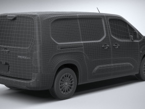 Toyota Proace City Van Long 2020 Modello 3D