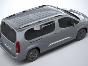 Toyota Proace City Verso 2020 3D Модель