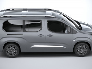Toyota Proace City Verso 2020 3D Модель