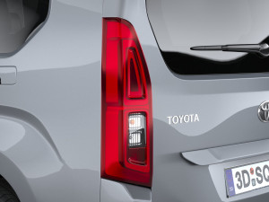 Toyota Proace City Verso 2020 3D Модель
