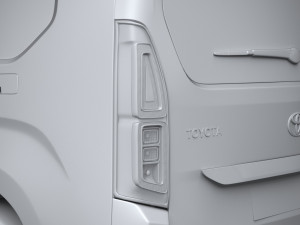Toyota Proace City Verso 2020 3D Модель
