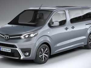 Toyota Proace Verso 2016 Modelo 3D