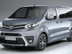 Toyota Proace Verso 2016 Modelo 3D