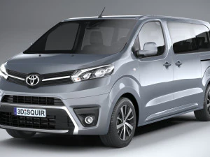 Toyota Proace Verso 2016 3D Model