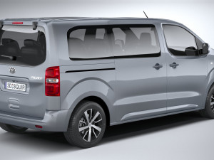 Toyota Proace Verso 2016 Modelo 3D
