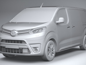 Toyota Proace Verso 2016 Modelo 3D