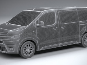 Toyota Proace Verso 2016 Modelo 3D