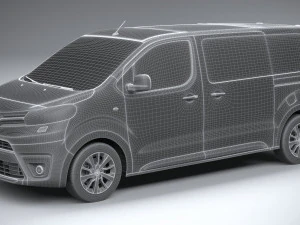 Toyota Proace Verso 2016 3D Model