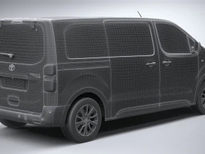 Toyota Proace Verso 2016 3D Model