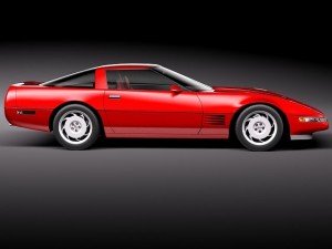 Chevrolet Corvette C4 ZR1 3D Model
