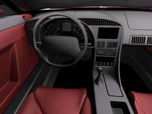 Chevrolet Corvette C4 ZR1 3D Model