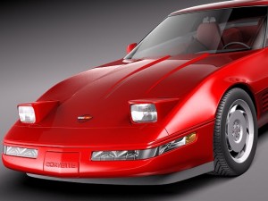 Chevrolet Corvette C4 ZR1 3D Model