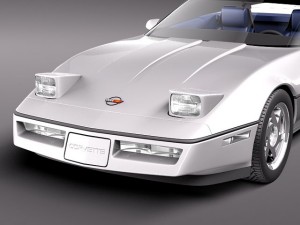 Chevrolet Corvette C4 Convertible Modèle 3D
