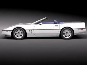 Chevrolet Corvette C4 Convertible Modèle 3D