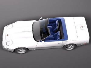Chevrolet Corvette C4 Convertible Modèle 3D