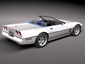 Chevrolet Corvette C4 Convertible Modèle 3D