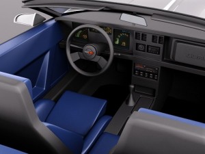 Chevrolet Corvette C4 Convertible Modèle 3D
