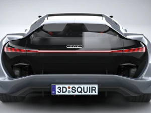 Conceito Audi PB18 E-tron Modelo 3D