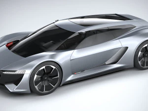 Conceito Audi PB18 E-tron Modelo 3D
