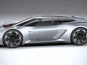 Audi PB18 E-tron Concept 3D Модель