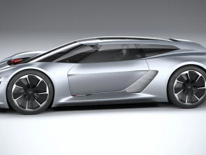 Conceito Audi PB18 E-tron Modelo 3D