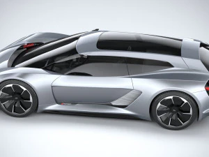 Conceito Audi PB18 E-tron Modelo 3D