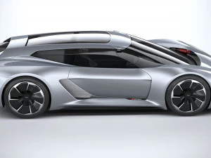 Conceito Audi PB18 E-tron Modelo 3D