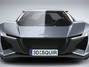 Conceito Audi PB18 E-tron Modelo 3D