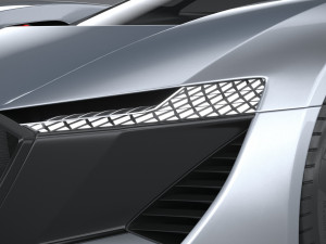 Audi PB18 E-tron Concept 3D Модель